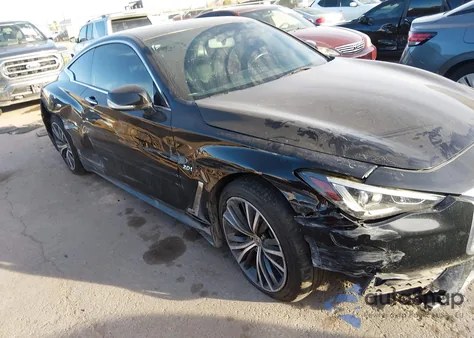 2017 Infiniti Q60 2.0T Premium из США, поврежденный, VIN JN1CV7EK2HM110623